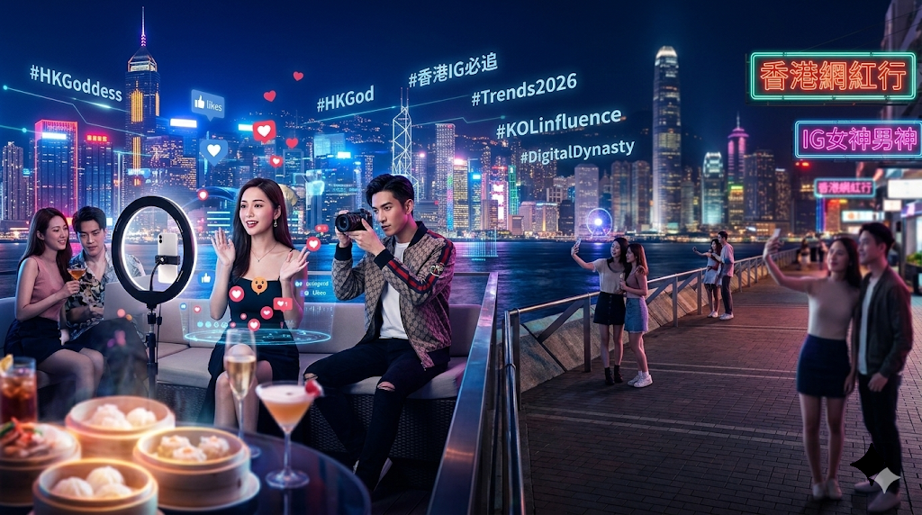 【2026 香港 IG 必追名單】最新 10 位女神、男神推薦：誰是年度流量密碼？